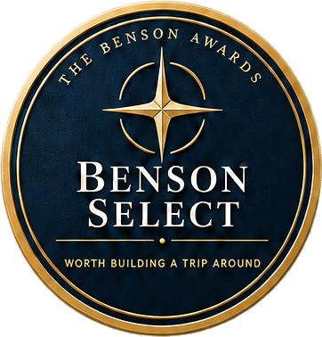 The Benson Select Award seal